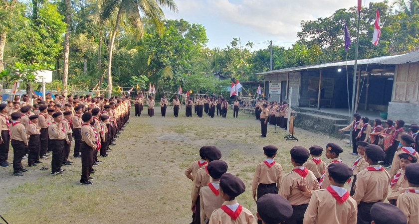 Perkemahan Lomba Tingkat I Pramuka SMP Negeri 2 Girimulyo